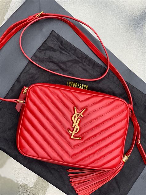 red ysl bags